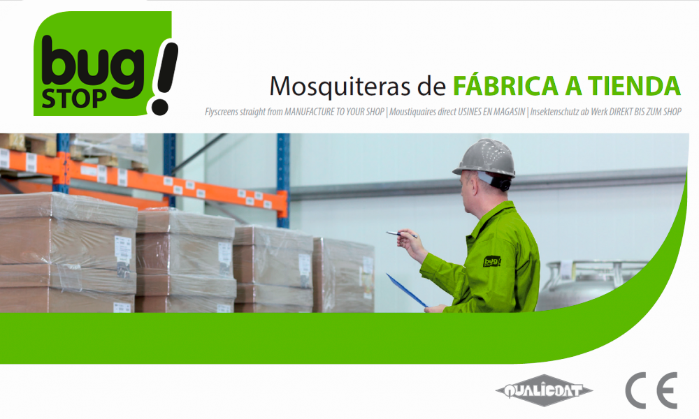 Mosquitera Bug Stop de alta calidad, made in Spain